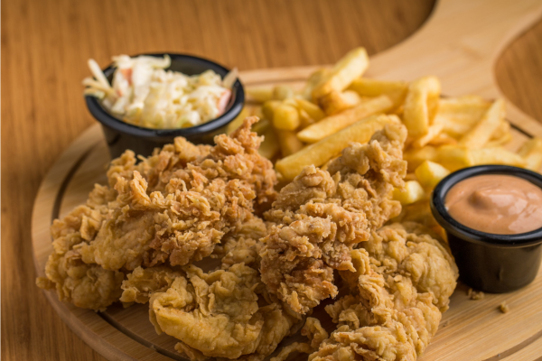 Crispy Plate at La Tavola Sea View, Beirut