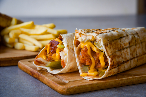 Crispy Wrap at La Tavola Sea View, Beirut