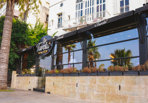 La Tavola restaurant at Sea View, Beirut