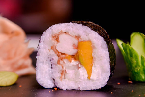 Tempura Roll at La Tavola Sea View, Beirut